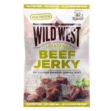 Wild West Beef Jerky Jalapeno 25g