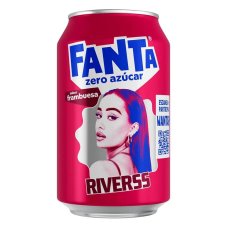 Fanta Frambuesa Zero Sugar "Riverss" 330ml ES
