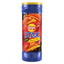Lay's Stax Extra Flamin' Hot 156g DMT 27.8.2024!