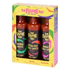 The Flame Trio Hot Sauces 3x150ml