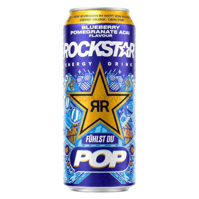 Rockstar Xdurance Blueberry "Fuhlst Du Pop" 500ml DE
