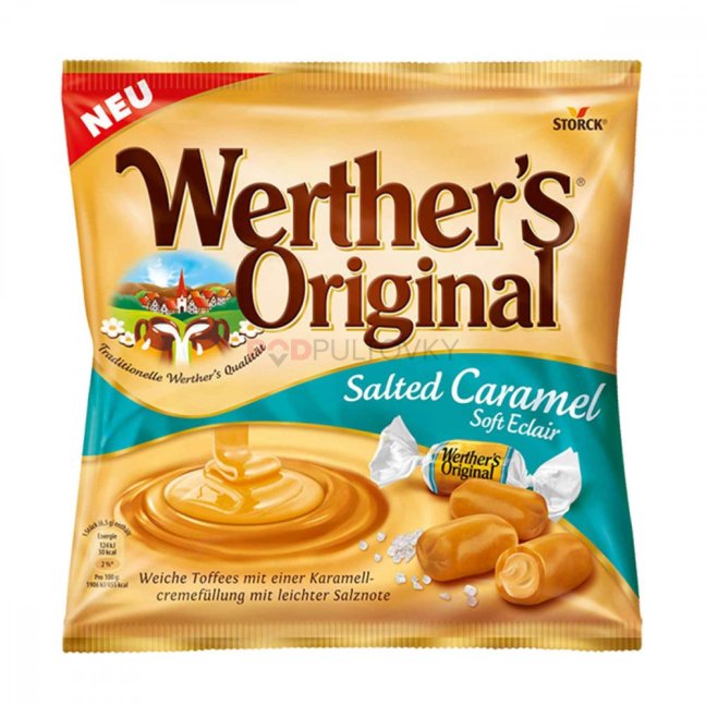 Werther's Original Soft Eclairs Salted Caramel 180g