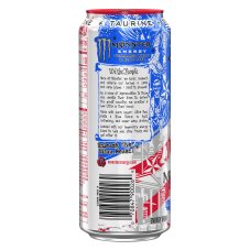 Monster Ultra Red White & Blue Razz 473ml