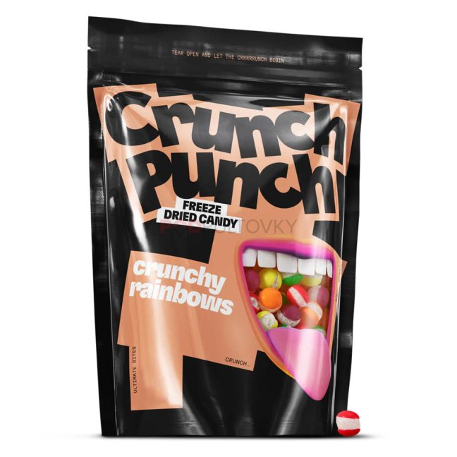 Crunch Punch Crunchy Rainbows 50g