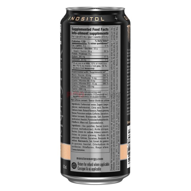 Monster Reserve Peaches N' Creme 473ml CAN