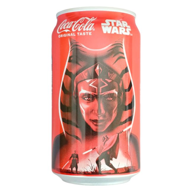 Coca Cola Star Wars Ahsoka Tano 350ml JP