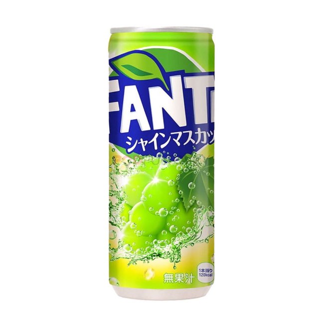 Fanta Shine Muscat Grape 250ml JP