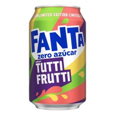 Fanta Tutti Frutti Zero Azúcar 330ml ES