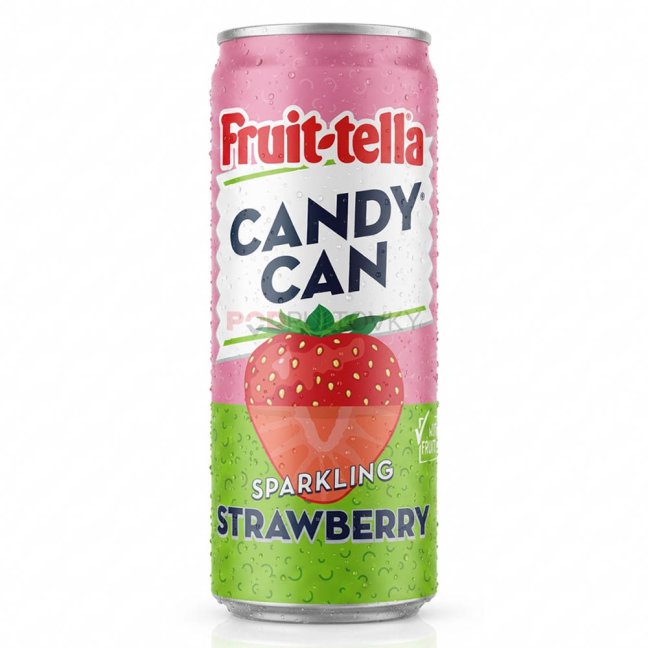 Candy Can Fruittella Strawberry 330ml