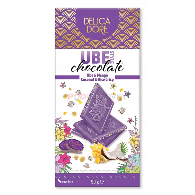 Delica Dore Ube Style Chocolate 90g Delica Dore Ube Style Chocolate 90g