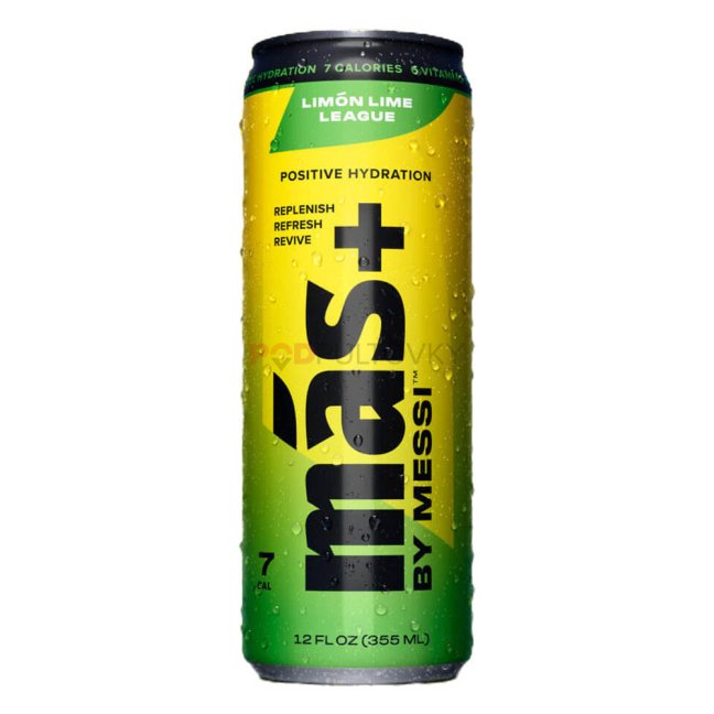 Más+ by Messi Limón Lime League 355ml